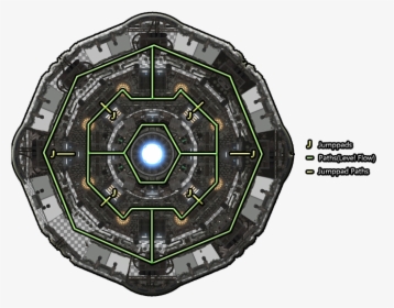 Alien Ship Png - Circle, Transparent Png, Free Download