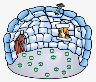 Coolest Igloo Club Penguin, HD Png Download, Free Download