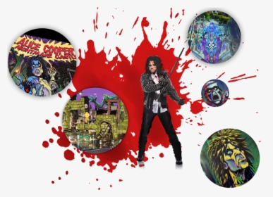 Alice Cooper Pinball Machine - Graphic Design, HD Png Download, Free Download