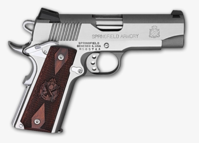 Springfield 1911 Stainless Loaded, HD Png Download, Free Download