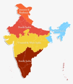 India Map Current 2019, HD Png Download, Free Download