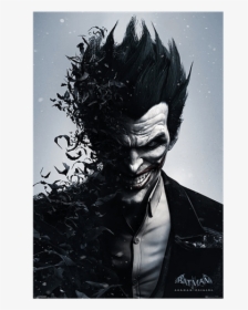Arkham Origins Joker Poster, HD Png Download, Free Download