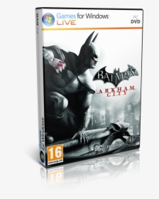 Batman Arkham City Xbox 360 Rgh, HD Png Download, Free Download