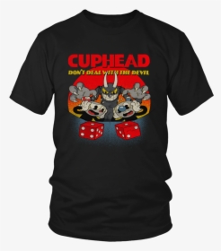 Cuphead And Mugman Devil"s Dice Video Game Don"t Deal - T Shirt Cuphead And Mugman Devil's Dice, HD Png Download, Free Download