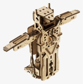 Transformer Robot-airplane Mechanical Wooden Model - Explosive Weapon, HD Png Download, Free Download