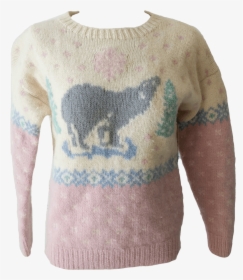 Wool Pastel Christmas Sweater By Eddie Bauer - Sweater, HD Png Download, Free Download