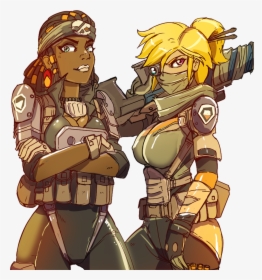 Female Pilot Titanfall Fanart, HD Png Download, Free Download