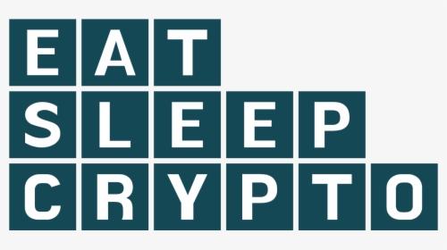 Eat Sleep Crypto Logo2 - Electric Blue, HD Png Download, Free Download