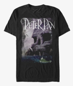 Peter Pan Skull Rock T-shirt - Peter Pan (2000), HD Png Download, Free Download