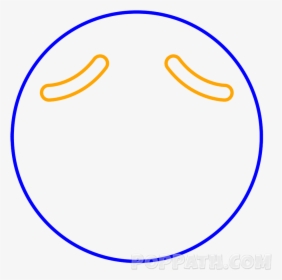 Now Draw Curved Lines Indicating Eyebrows - Horizon Observatory, HD Png Download, Free Download
