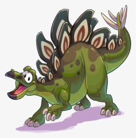 Stegosaurus Club Penguin Wiki - Club Penguin Dinosaur, HD Png Download, Free Download