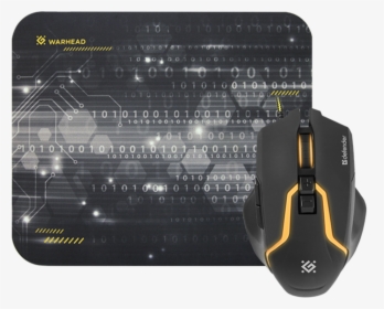 Defender Gaming Combo Warhead Mp-1400 Mouse - Warhead Mp 1400, HD Png Download, Free Download