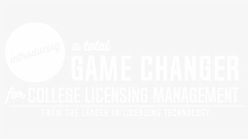 Introducing A Total Game Changer For College Licensing - Poster, HD Png Download, Free Download