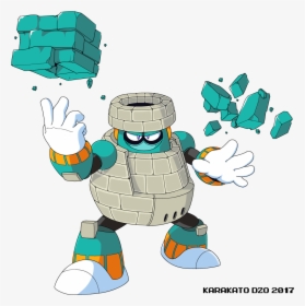 Megaman 11 Block Man, HD Png Download, Free Download