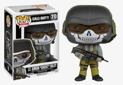 Transparent Cod Ghost Png - Simon Ghost Riley Funko Pop, Png Download, Free Download