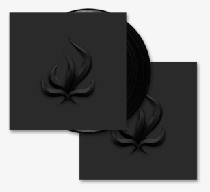 Black Flame Vinyl Lp Signed 12 X 12 Print Free Sticker - Illustration, HD Png Download, Free Download