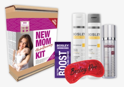 Bosley Professional Strength New Mom Kit - Brochure, HD Png Download, Free Download
