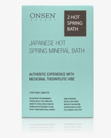 Japanese Hot Spring Mineral Bath - Onsen, HD Png Download, Free Download