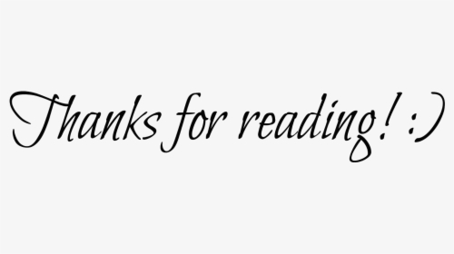 Thanks For Reading Png, Transparent Png, Free Download