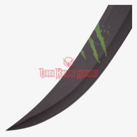 Green Claw Marks Fantasy Sword - Hunting Knife, HD Png Download, Free Download