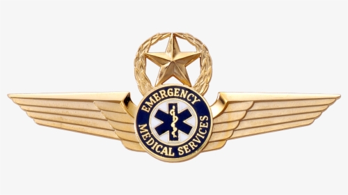 2136sw Emt Star & Wreath Wing - Ems Star & Wreath Wing, HD Png Download, Free Download