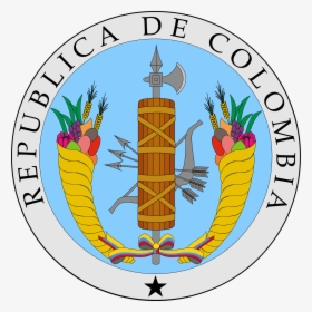 Escudo De Colombia Png, Transparent Png, Free Download