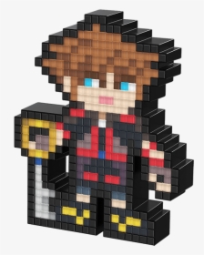 Pixel Pals Kingdom Hearts Pixel Art Grid, HD Png Download, Free Download