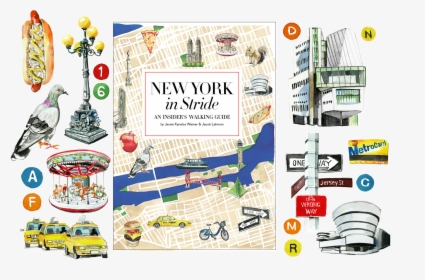 New York In Stride Rizzoli Cover - New York In Stride: An Insider's Walking Guide, HD Png Download, Free Download