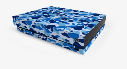 Xbox One X Blue Game Camo Skin"  Class="lazyload Lazyload - Blue Camo Ps4 Pro, HD Png Download, Free Download
