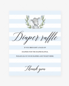 Elephant Baby Shower Decorations By Littlesizzle"  - Baby Shower, HD Png Download, Free Download