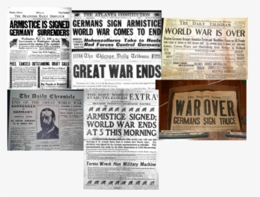 Picture - End Of World War 1, HD Png Download, Free Download