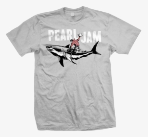 Shark Cowboy Pearl Jam T-shirt - T Shirt, HD Png Download, Free Download