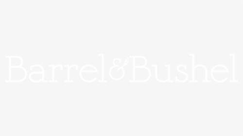 Barrel & Bushel - Johns Hopkins Logo White, HD Png Download, Free Download