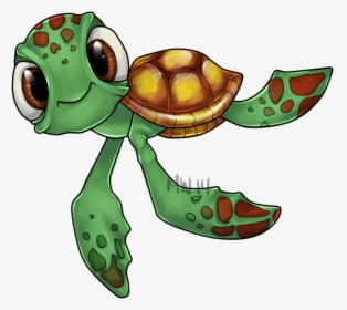 Nemo Clipart Sea Turtle, Picture - Squirt Finding Nemo Clipart, HD Png Download, Free Download