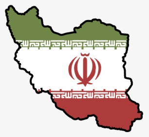 Iran Map Flag, HD Png Download, Free Download