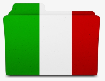 Icon Folder Italian Flag Clipart , Png Download - Folder Icon Flag Of Italy, Transparent Png, Free Download