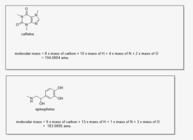 Caffeine Molecule Png, Transparent Png, Free Download