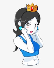 I Dub Thee Wii Fit Princess - Cartoon, HD Png Download, Free Download
