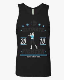 Ultimate Fighter Wii Trainer Men"s Premium Tank Top - Active Tank, HD Png Download, Free Download
