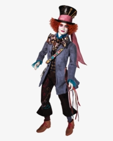 Tim"s Burton"s Mad Hatter Looks Exactly Like The Character - Mad Hatter Johnny Depp, HD Png Download, Free Download