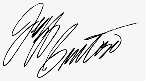 Jeff Burton Signature Logo Png Transparent - Signature Vector Free, Png Download, Free Download