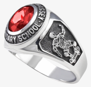 Ring One Sideb Red Stone - Stone With Ring Png, Transparent Png, Free Download