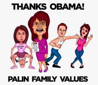 Palin Family Values, HD Png Download, Free Download