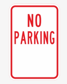 No Parking Blank - Sign, HD Png Download, Free Download