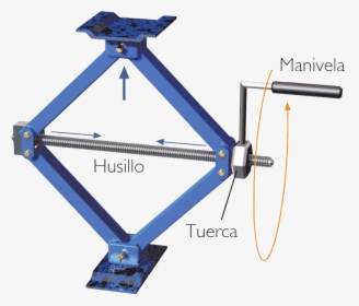 Tornillo-tuerca - Mecanismo De Un Gato, HD Png Download, Free Download