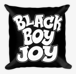 Chocolate Ancestor, Llc- Black Boy Joy Square Pillow - Cushion, HD Png Download, Free Download