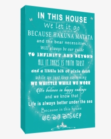 Disney Canvas Quote, HD Png Download, Free Download