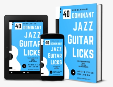 Mixolydian Jazz Guitar Licks Exercises Pdf Method - M Chuck Bass, HD Png Download, Free Download