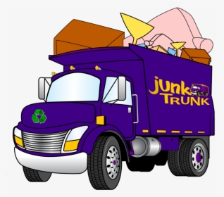 Hauling Junk Truck Clipart Png, Transparent Png, Free Download