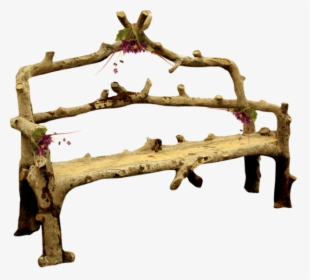 Wood Chair Trunk Tree Bench Free Download Image Clipart - Chair, HD Png Download, Free Download